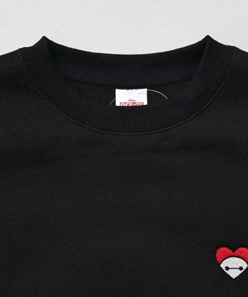 Disney（ディズニー）の「『DISNEY/ディズニー』サガラ刺繍クルースウェット（スウェット・レディース・ブラック・M/L/XL）」の19枚目の写真