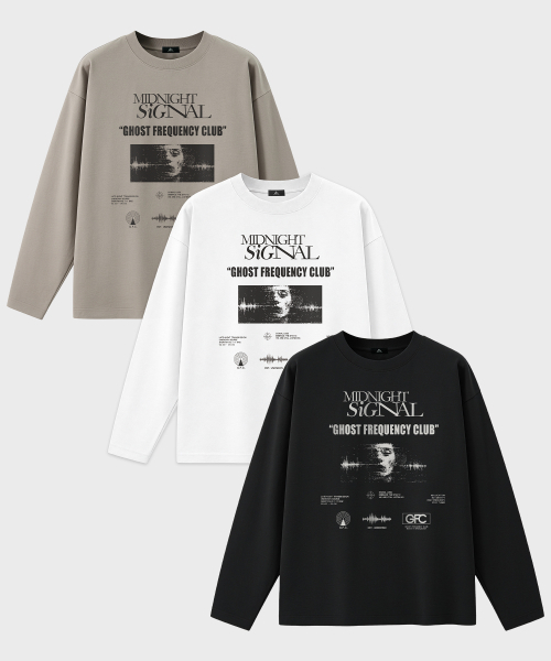 ARTISTWEAR（アーティストウェア）の「RECORD SIGNAL 長袖Tシャツ（Tシャツ/カットソー・レディース・ブラック/ホワイト/タン・MEDIUM/LARGE/X-LARGE/XX-LARGE）」の5枚目の写真