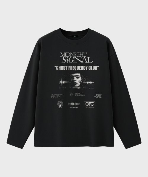 ARTISTWEAR（アーティストウェア）の「RECORD SIGNAL 長袖Tシャツ（Tシャツ/カットソー・レディース・ブラック/ホワイト/タン・MEDIUM/LARGE/X-LARGE/XX-LARGE）」の6枚目の写真