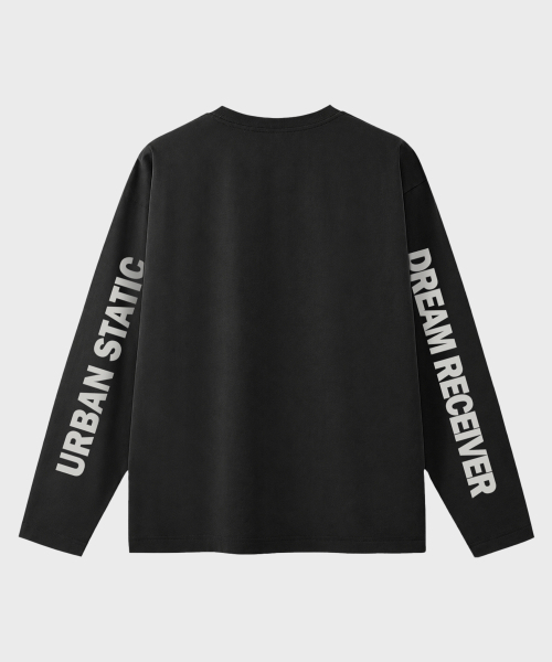 ARTISTWEAR（アーティストウェア）の「RECORD SIGNAL 長袖Tシャツ（Tシャツ/カットソー・レディース・ブラック/ホワイト/タン・MEDIUM/LARGE/X-LARGE/XX-LARGE）」の7枚目の写真