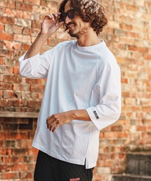 mlt5865- Barcode Embroidery Raglan Tee ラグランTシャツ(F26F270)