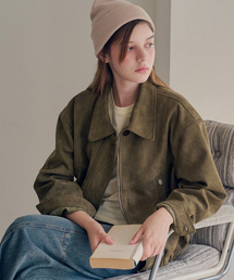 Classic suede blouson_2 Colors
