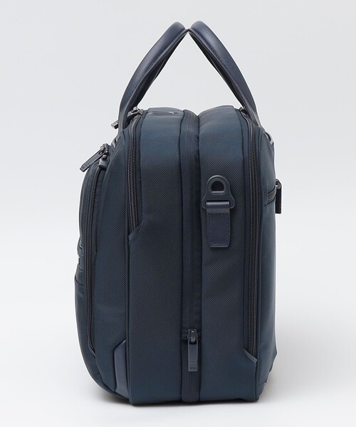 SHIPS(シップス)の「【SHIPS別注】TUMI: ALPHA ミディアム 15インチ エクスパンダブル ブリーフケース(ビジネスバッグ・メンズ・ネイビー・ONE SIZE)」の2枚目の写真