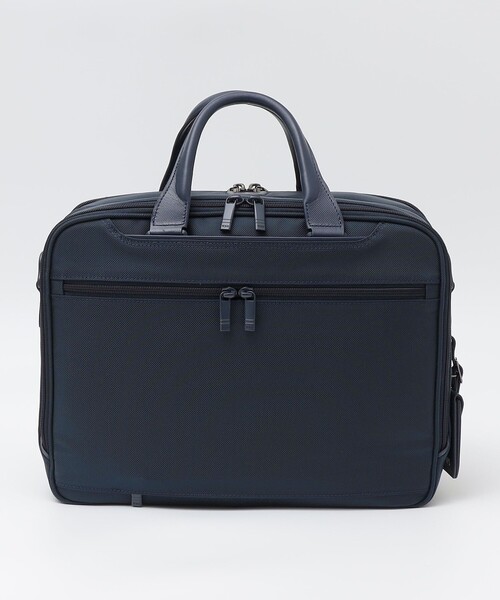 SHIPS(シップス)の「【SHIPS別注】TUMI: ALPHA ミディアム 15インチ エクスパンダブル ブリーフケース(ビジネスバッグ・メンズ・ネイビー・ONE SIZE)」の4枚目の写真
