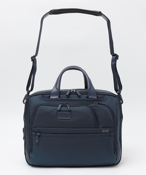 SHIPS(シップス)の「【SHIPS別注】TUMI: ALPHA ミディアム 15インチ エクスパンダブル ブリーフケース(ビジネスバッグ・メンズ・ネイビー・ONE SIZE)」の6枚目の写真