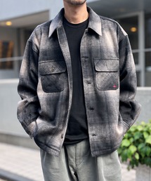 BEVERLY HILLS POLO CLUB（ビバリーヒルズポロクラブ）の「【BEVERLY HILLS POLO CLUB】ビバリーヒルズポロクラブ シャギーチェックジャケット 6422-3142（テーラードジャケット）」