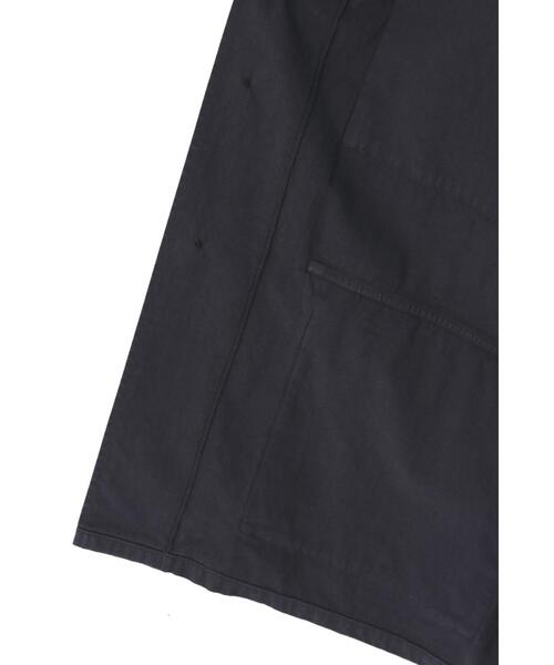 Y(ワイ)の「Y / ORGANIC COTTON HIGH DENSITY SATIN BLOUSON(ブルゾン・メンズ・ホワイト/ネイビー・SMALL/MEDIUM/LARGE)」の16枚目の写真