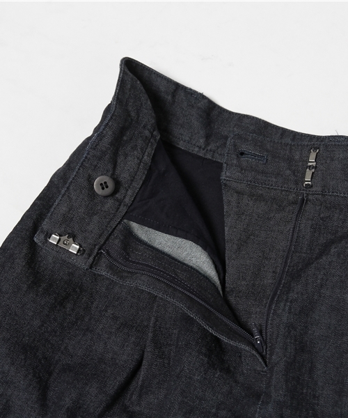 FORDMILLS(フォードミルズ)の「FORDMILLS / ワイドライトデニム(デニムパンツ・レディース・ブルー/インディゴブルー・38/34/36)」の10枚目の写真