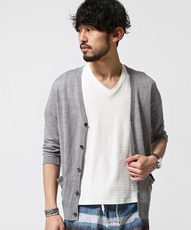 NANO universe | フレンチリネンVカーデ 7/S(カーディガン/ボレロ)