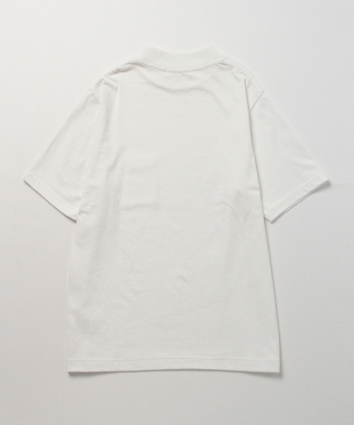 B:MING by BEAMS（ビーミングバイビームス）の「ビーミング by ビームス / “HEAVY WEIGHT” モックネックTシャツ（Tシャツ/カットソー・メンズ・ブラック/オフホワイト・LARGE/MEDIUM/SMALL）」の3枚目の写真
