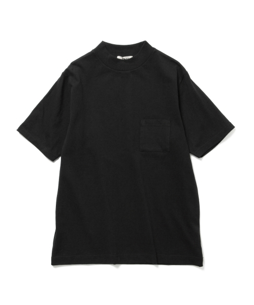 B:MING by BEAMS（ビーミングバイビームス）の「ビーミング by ビームス / “HEAVY WEIGHT” モックネックTシャツ（Tシャツ/カットソー・メンズ・ブラック/オフホワイト・LARGE/MEDIUM/SMALL）」の17枚目の写真