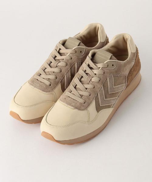 hummel（ヒュンメル）の「＜hummel J＞ × ＜monkey time＞ MARATHONA/スニーカー◆（スニーカー・メンズ・ベージュ・43/42/41/40/44）」の2枚目の写真