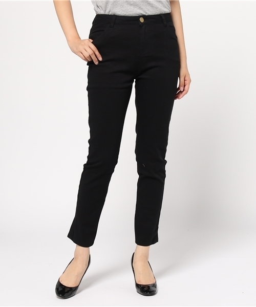 Re:EDIT（リエディ）の「ベーシックストレートパンツ[リエディオリジナル][Re:EDIT/リエディ]（その他パンツ・レディース・グレー/チャコールグレー/ホワイト/ベージュ/ネイビー/ブラック/カーキ・XX-SMALL/X-SMALL/SMALL/LARGE/X-LARGE/MEDIUM）」の14枚目の写真