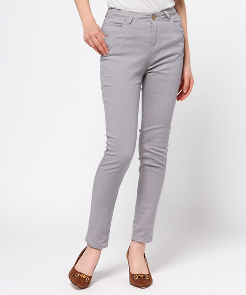 Re:EDIT（リエディ）の「ベーシックストレートパンツ[リエディオリジナル][Re:EDIT/リエディ]（その他パンツ・レディース・グレー/チャコールグレー/ホワイト/ベージュ/ネイビー/ブラック/カーキ・XX-SMALL/X-SMALL/SMALL/LARGE/X-LARGE/MEDIUM）」の10枚目の写真