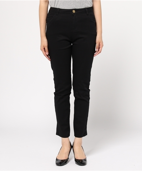 Re:EDIT（リエディ）の「ベーシックストレートパンツ[リエディオリジナル][Re:EDIT/リエディ]（その他パンツ・レディース・グレー/チャコールグレー/ホワイト/ベージュ/ネイビー/ブラック/カーキ・XX-SMALL/X-SMALL/SMALL/LARGE/X-LARGE/MEDIUM）」の11枚目の写真