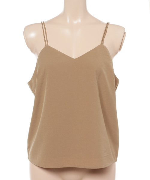 SLY（スライ）の「Wストラップキャミ（キャミソール・レディース・ネイビー系/オレンジ系その他/ブラック/ベージュ・FREE）」の13枚目の写真