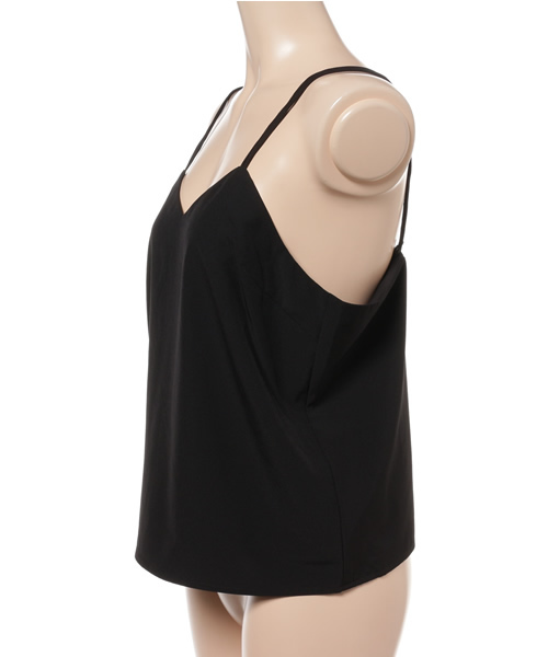 SLY（スライ）の「Wストラップキャミ（キャミソール・レディース・ネイビー系/オレンジ系その他/ブラック/ベージュ・FREE）」の5枚目の写真