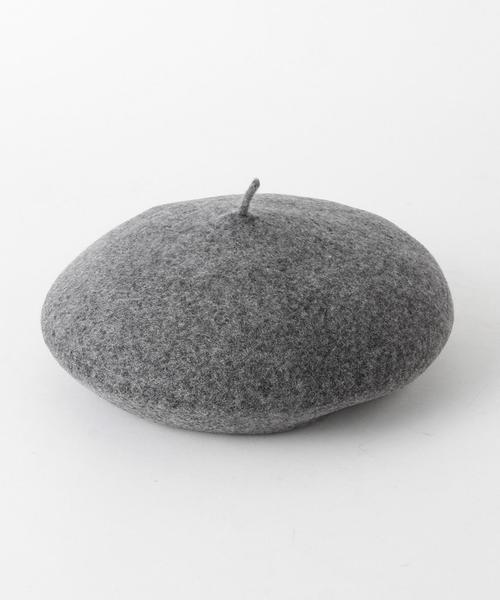 highking（ハイキング）の「別注【HIGHKING(ハイキング)】ベレー◆（ハンチング/ベレー帽・キッズ・ダークグレー/ダークブラウン/マスタード・52cm/54cm）」の10枚目の写真