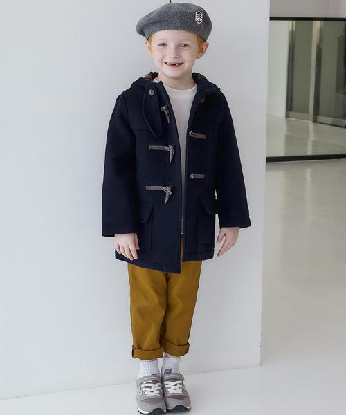 highking（ハイキング）の「別注【HIGHKING(ハイキング)】ベレー◆（ハンチング/ベレー帽・キッズ・ダークグレー/ダークブラウン/マスタード・52cm/54cm）」の6枚目の写真