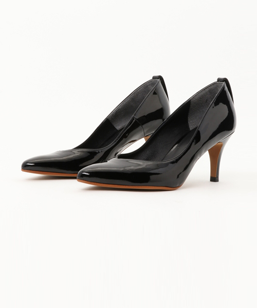 HYSTERIC GLAMOUR(ヒステリックグラマー)の「PATENT LEATHER POINTED TOE パンプス(パンプス・レディース・ブラック・23cm/25cm/24cm)」の1枚目の写真