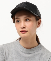 VENCEEXCHANGE | フェイクレザーローキャップ          (キャップ)