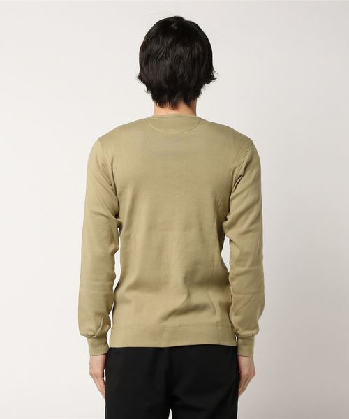 68&brothers(シックスティエイトアンドブラザーズ)の「L/S Henley Neck w/emb(Tシャツ/カットソー・メンズ・ヘザーグレー/ブラック/ホワイト/オリーブドラブ/カーキ・MEDIUM/LARGE/X-LARGE/SMALL)」の7枚目の写真