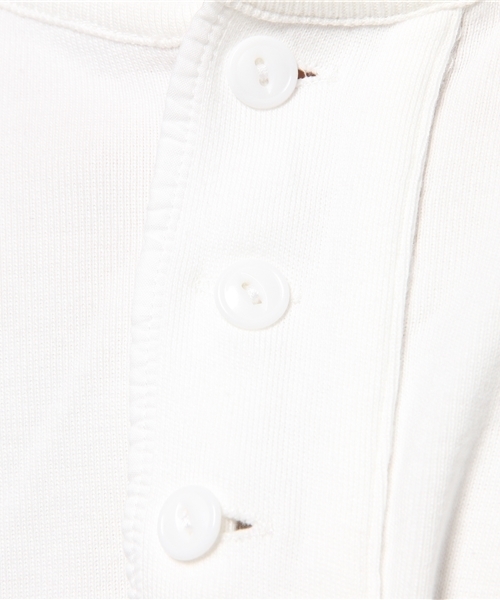 68&brothers(シックスティエイトアンドブラザーズ)の「L/S Henley Neck w/emb(Tシャツ/カットソー・メンズ・ヘザーグレー/ブラック/ホワイト/オリーブドラブ/カーキ・MEDIUM/LARGE/X-LARGE/SMALL)」の11枚目の写真
