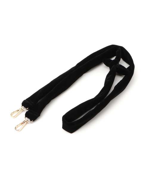 Chille anap（チルアナップ）の「ベロアリボンショルダーバッグ （ショルダーバッグ・レディース・ワインレッド/カーキ/ブラック・FREE）」の8枚目の写真