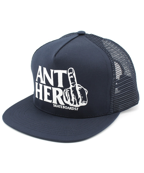 BEAMS（ビームス）の「ANTI HERO / “FINGER HERO”メッシュキャップ