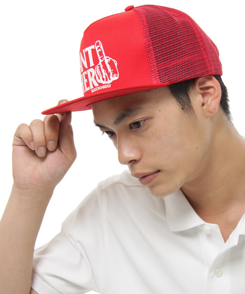 BEAMS（ビームス）の「ANTI HERO / “FINGER HERO”メッシュキャップ