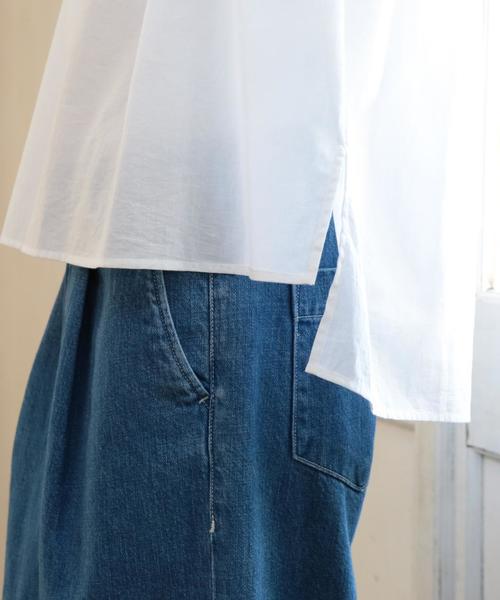 coen(コーエン)の「【『リンネル』2017/6月号掲載・Market】コットンエンブロイダリーブラウス(シャツ/ブラウス・レディース・ホワイト/ロイヤルブルー・FREE)」の14枚目の写真