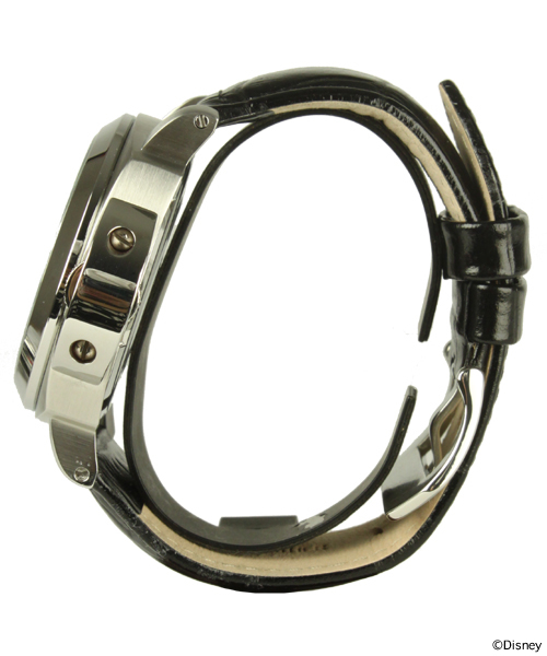 bpr BEAMS(ビーピーアール ビームス )の「OVER THE STRiPES×BEAMS / ミッキーマウスウォッチ<レザーベルト>(アナログ腕時計・メンズ・ホワイト/ブラック・ONE SIZE)」の4枚目の写真