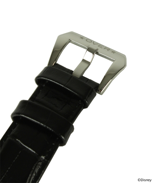 bpr BEAMS(ビーピーアール ビームス )の「OVER THE STRiPES×BEAMS / ミッキーマウスウォッチ<レザーベルト>(アナログ腕時計・メンズ・ホワイト/ブラック・ONE SIZE)」の5枚目の写真