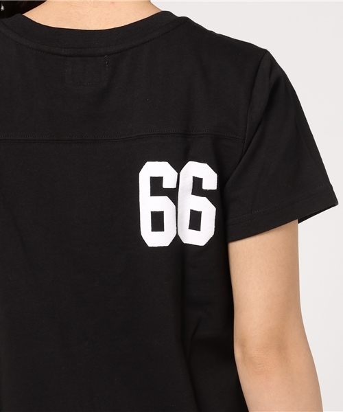 VANS（バンズ）の「【VANS】ロゴTシャツワンピース（ワンピース・レディース・ブラック/ホワイト・SMALL/MEDIUM）」の10枚目の写真