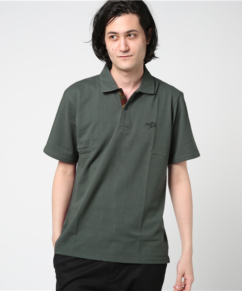 DOUBLE STEAL(ダブルスティール)の「FABRIC ポロシャツ (ポロシャツ・メンズ・ホワイト系その他/グリーン系その他2/ブラック系その他2/グリーン系その他/ホワイト系その他2/ブラック系その他・LARGE/MEDIUM/X-LARGE)」の6枚目の写真