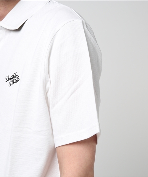 DOUBLE STEAL(ダブルスティール)の「FABRIC ポロシャツ (ポロシャツ・メンズ・ホワイト系その他/グリーン系その他2/ブラック系その他2/グリーン系その他/ホワイト系その他2/ブラック系その他・LARGE/MEDIUM/X-LARGE)」の13枚目の写真