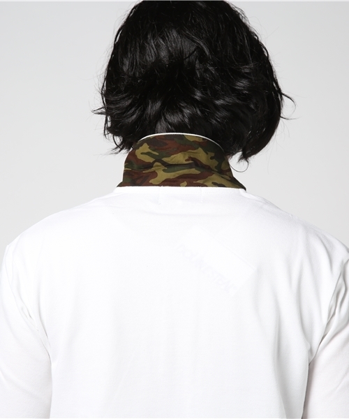 DOUBLE STEAL(ダブルスティール)の「FABRIC ポロシャツ (ポロシャツ・メンズ・ホワイト系その他/グリーン系その他2/ブラック系その他2/グリーン系その他/ホワイト系その他2/ブラック系その他・LARGE/MEDIUM/X-LARGE)」の17枚目の写真