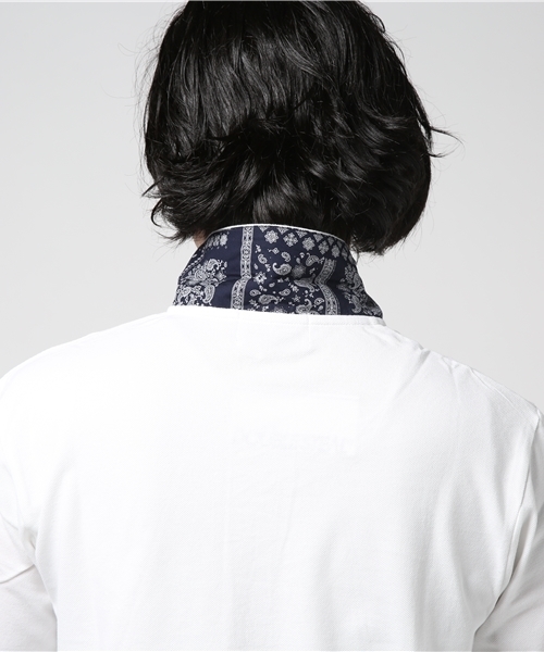 DOUBLE STEAL(ダブルスティール)の「FABRIC ポロシャツ (ポロシャツ・メンズ・ホワイト系その他/グリーン系その他2/ブラック系その他2/グリーン系その他/ホワイト系その他2/ブラック系その他・LARGE/MEDIUM/X-LARGE)」の7枚目の写真