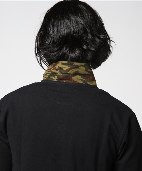 DOUBLE STEAL(ダブルスティール)の「FABRIC ポロシャツ (ポロシャツ・メンズ・ホワイト系その他/グリーン系その他2/ブラック系その他2/グリーン系その他/ホワイト系その他2/ブラック系その他・LARGE/MEDIUM/X-LARGE)」の8枚目の写真