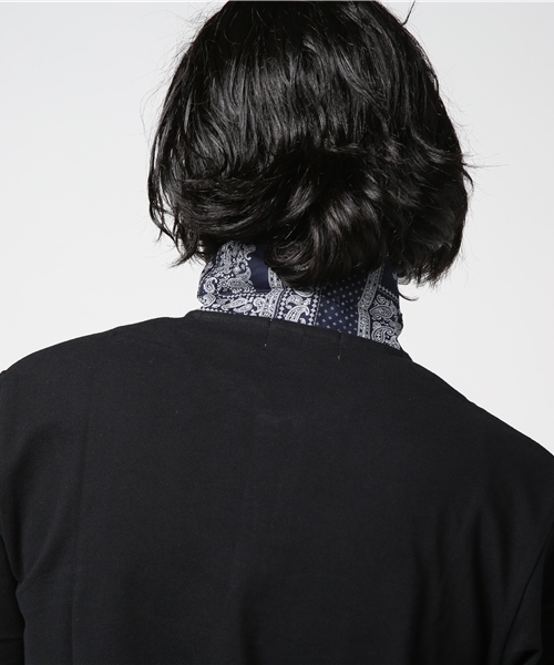 DOUBLE STEAL(ダブルスティール)の「FABRIC ポロシャツ (ポロシャツ・メンズ・ホワイト系その他/グリーン系その他2/ブラック系その他2/グリーン系その他/ホワイト系その他2/ブラック系その他・LARGE/MEDIUM/X-LARGE)」の9枚目の写真