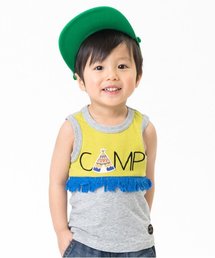 BIT'Z | 2柄切替えフリンジタンクトップ(タンクトップ)