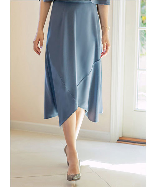STYLE DELI（スタイルデリ）の「【STYLE DELI DRESS】アシンメトリーフレアスカート（スカート）」 WEAR