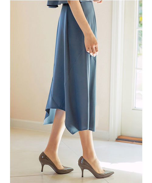 STYLE DELI（スタイルデリ）の「【STYLE DELI DRESS】アシンメトリーフレアスカート（スカート）」 WEAR
