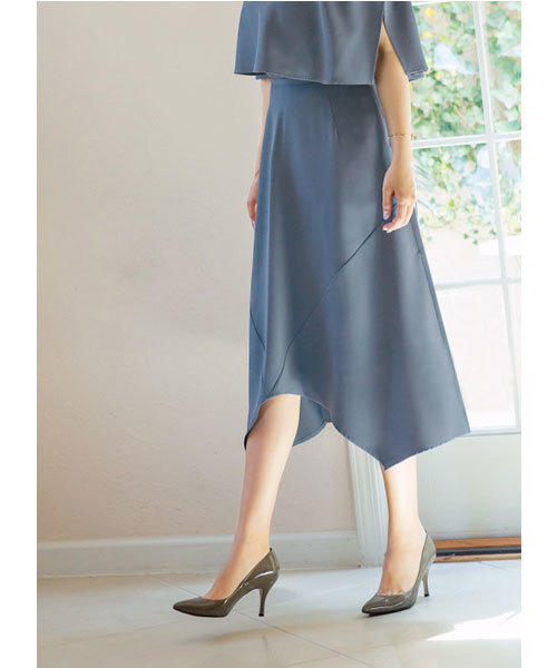 STYLE DELI（スタイルデリ）の「【STYLE DELI DRESS】アシンメトリーフレアスカート（スカート）」 WEAR