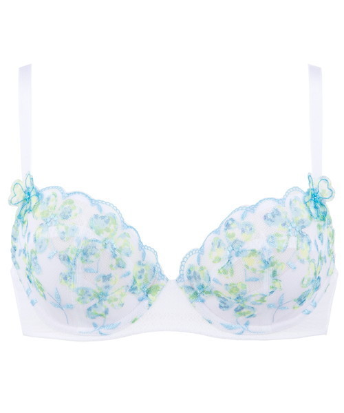 Triumph（トリンプ）の「天使のブラ スーパーCOOL444　ブラジャー【Bカップ】TR444 WHU（ブラジャー・レディース・ホワイト/ピンク/ダークブルー・B70/B75）」の2枚目の写真