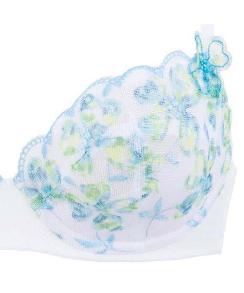 Triumph（トリンプ）の「天使のブラ スーパーCOOL444　ブラジャー【Bカップ】TR444 WHU（ブラジャー・レディース・ホワイト/ピンク/ダークブルー・B70/B75）」の17枚目の写真