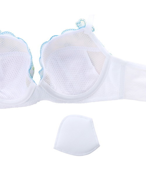 Triumph（トリンプ）の「天使のブラ スーパーCOOL444　ブラジャー【Bカップ】TR444 WHU（ブラジャー・レディース・ホワイト/ピンク/ダークブルー・B70/B75）」の13枚目の写真