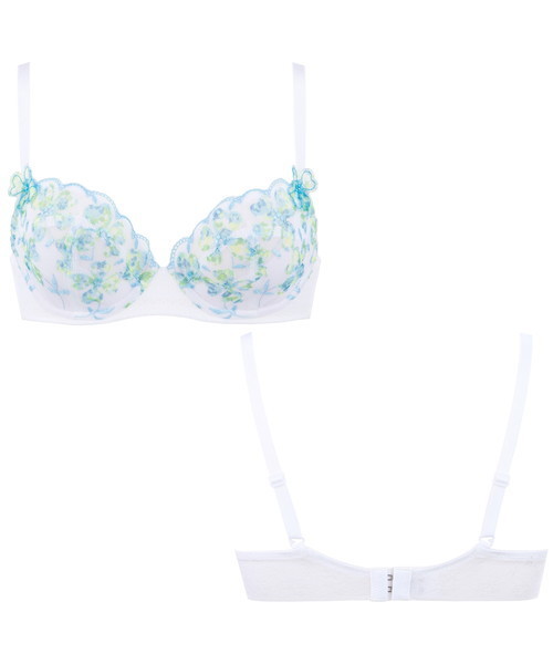 Triumph（トリンプ）の「天使のブラ スーパーCOOL444　ブラジャー【Bカップ】TR444 WHU（ブラジャー・レディース・ホワイト/ピンク/ダークブルー・B70/B75）」の8枚目の写真