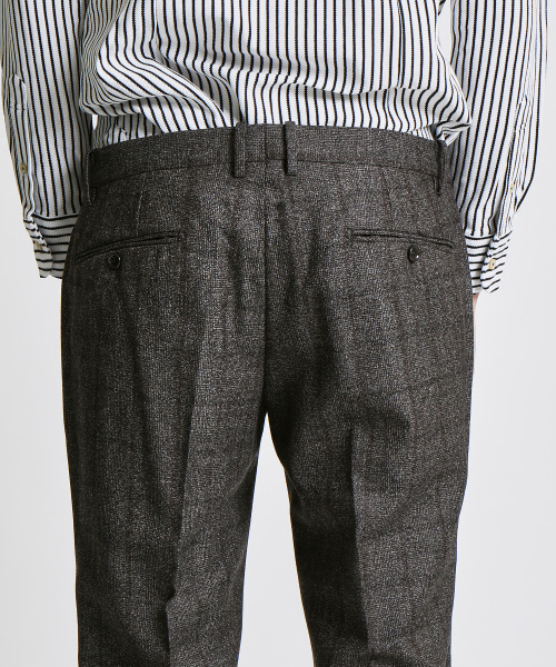 RECENCY OF MINE(リーセンシー オブ マイン)の「【Recency of Mine/3ピース対応】SUPER100sアムンゼングレンチェックパンツ (その他パンツ・メンズ・ネイビー/ブラウン・44/48/46)」の9枚目の写真