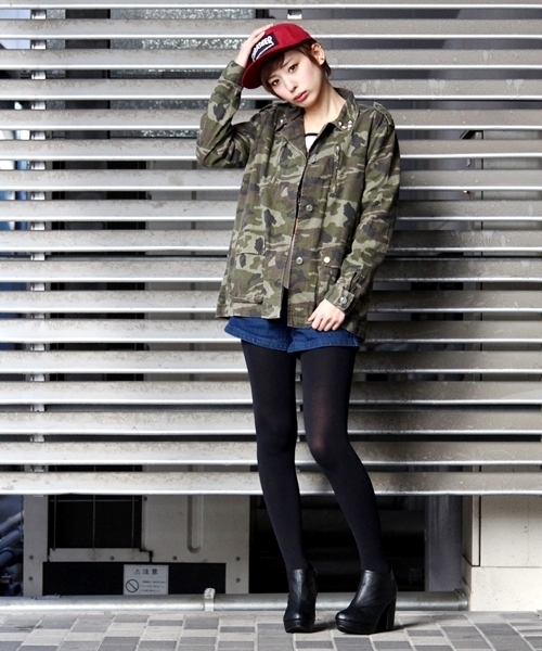 WEGO（ウィゴー）の「F2ミリタリージャケット（ミリタリージャケット・レディース・カーキ/その他1・FREE）」の15枚目の写真